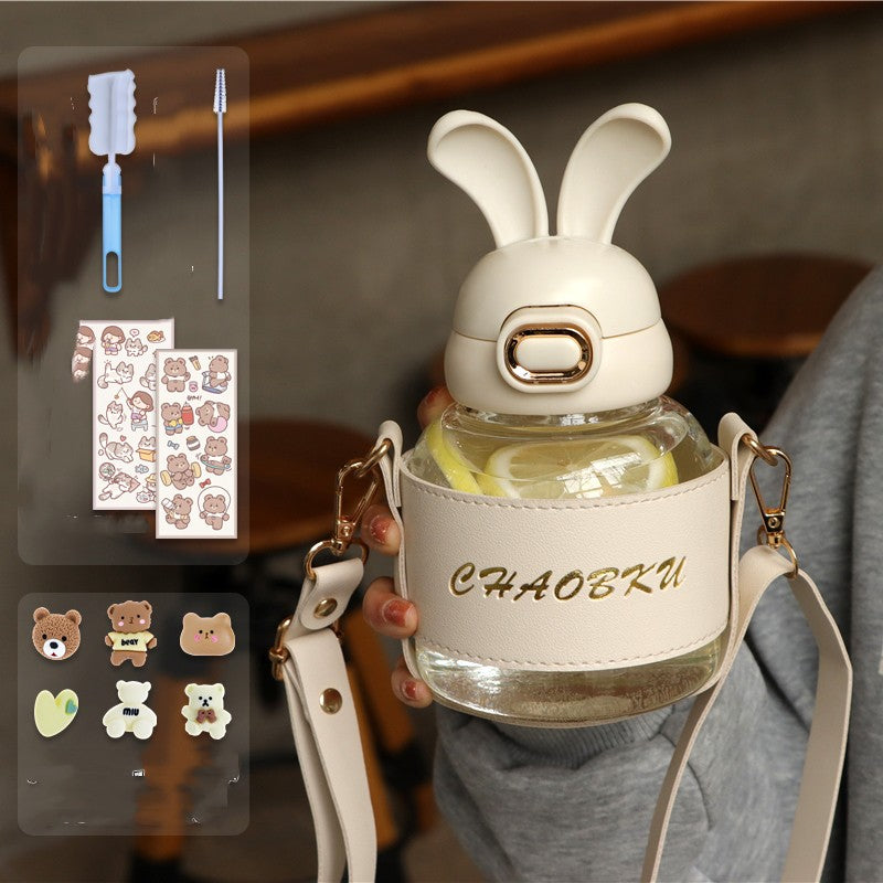 Cute Netflix Bunny Children's Water Cup
