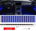 Lot Waterproof 12 DC 12V Motor LED Strip Underbody Light For Car Motorcycle