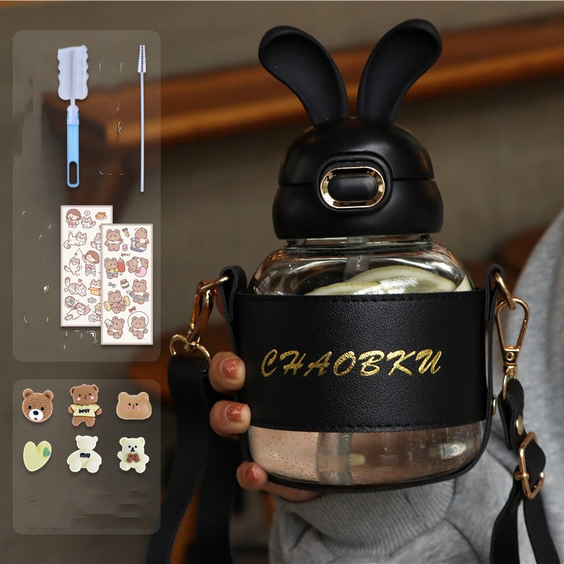 Cute Netflix Bunny Children's Water Cup