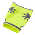 Pet vest fluorescent green reflective