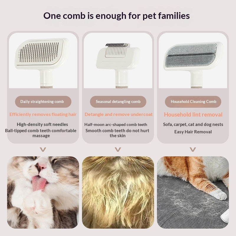 Large Deshedding Brush For Pets