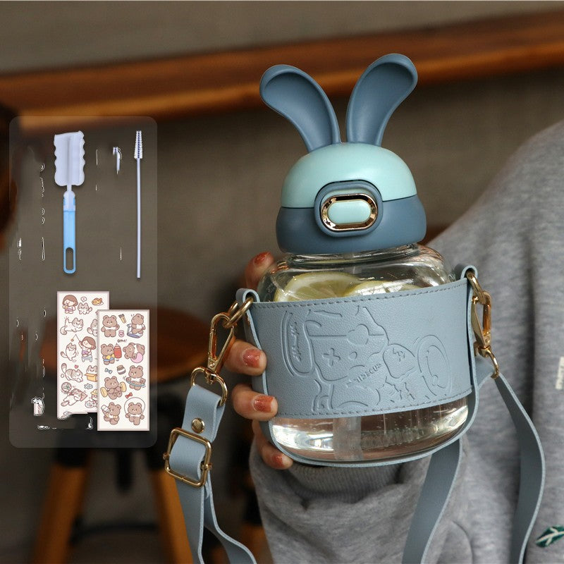 Cute Netflix Bunny Children's Water Cup