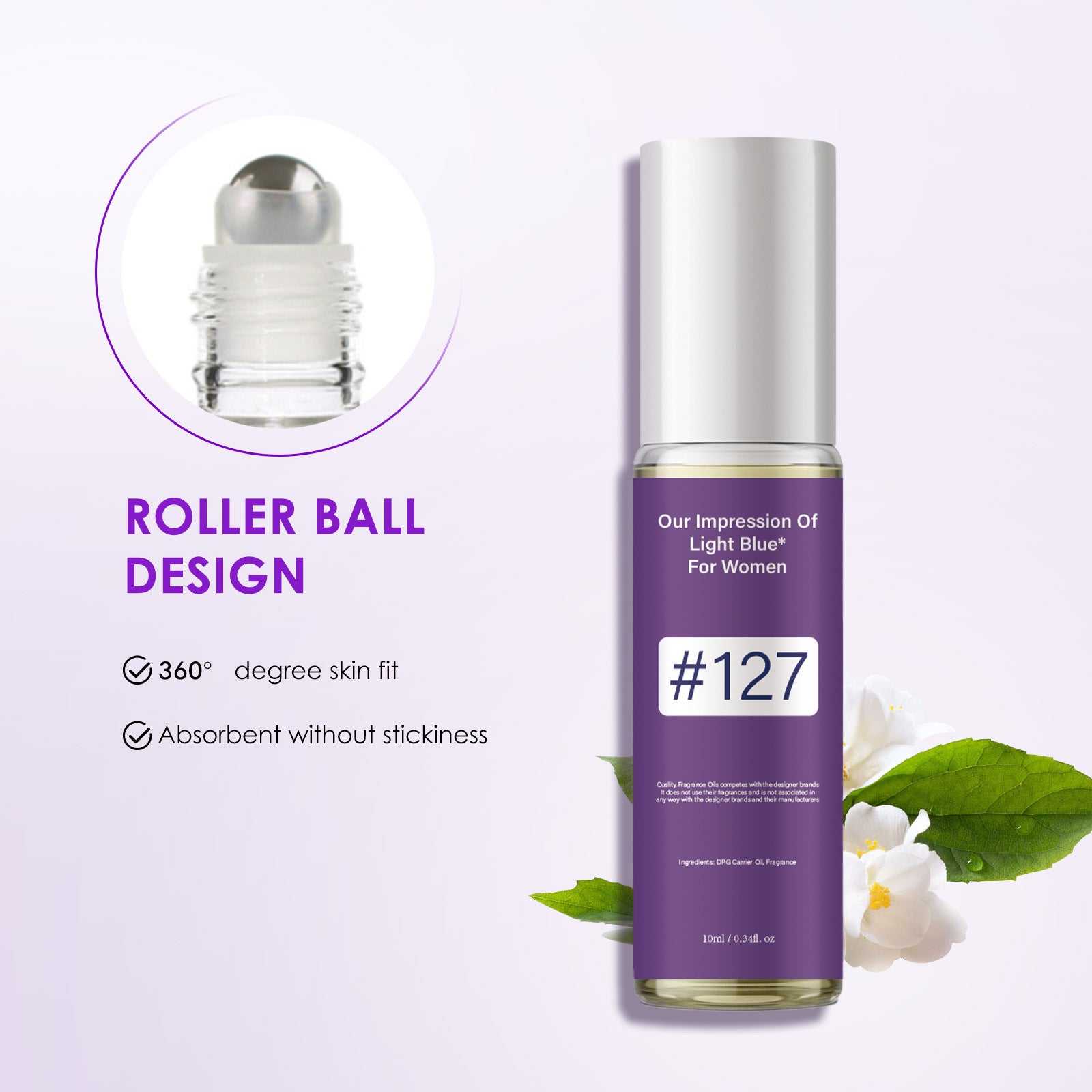 Portable Perfume Female Ball Smear Elegant
