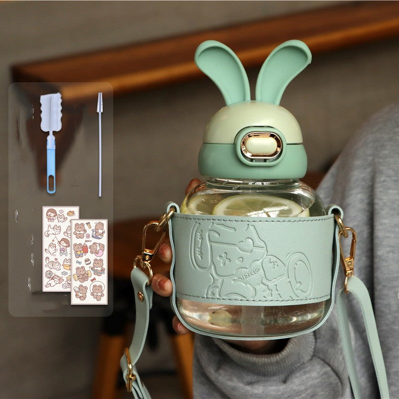 Cute Netflix Bunny Children's Water Cup