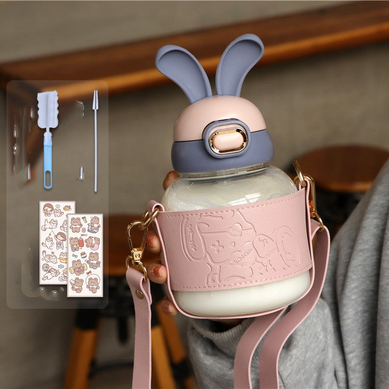 Cute Netflix Bunny Children's Water Cup