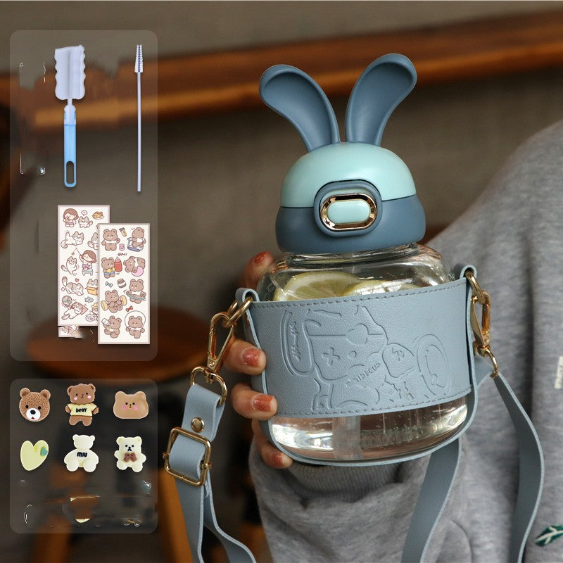 Cute Netflix Bunny Children's Water Cup