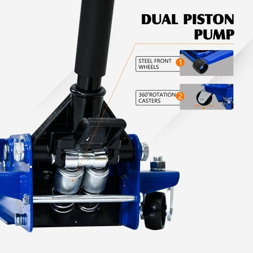 Heavy-duty Horizontal Floor Jacks