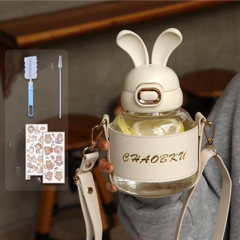 Cute Netflix Bunny Children's Water Cup