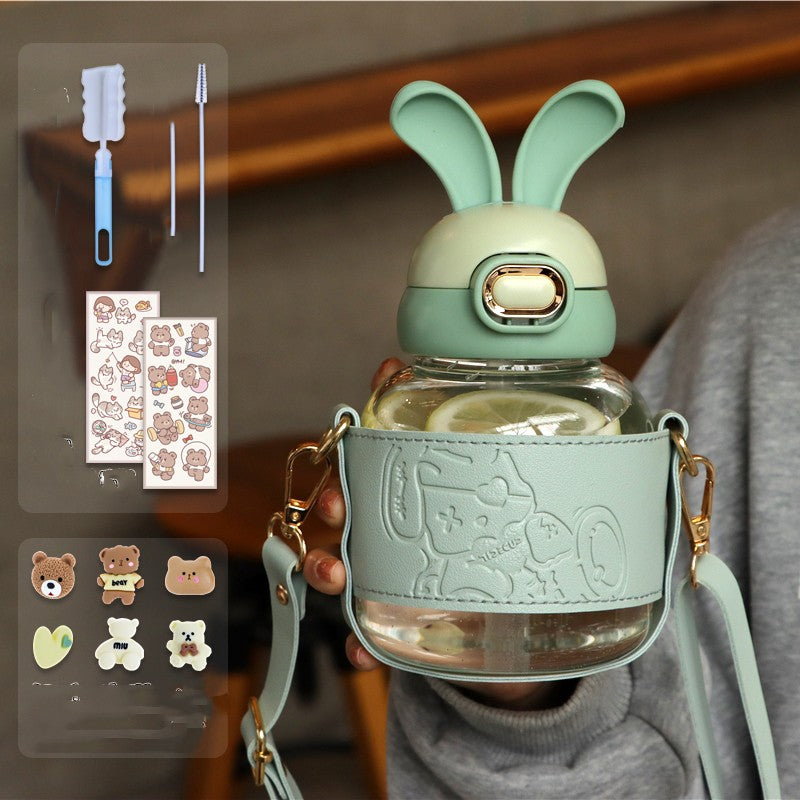 Cute Netflix Bunny Children's Water Cup