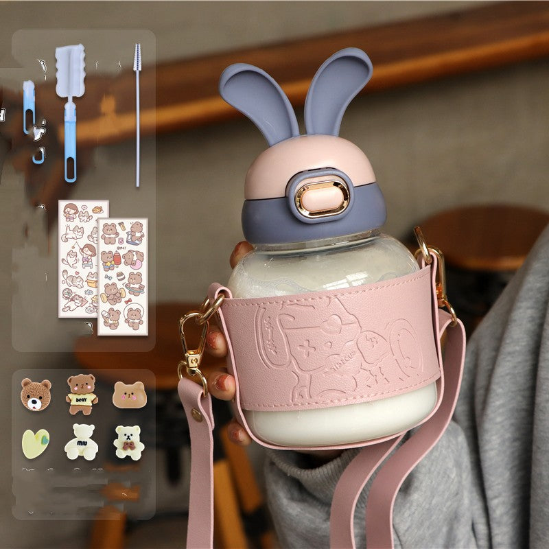 Cute Netflix Bunny Children's Water Cup