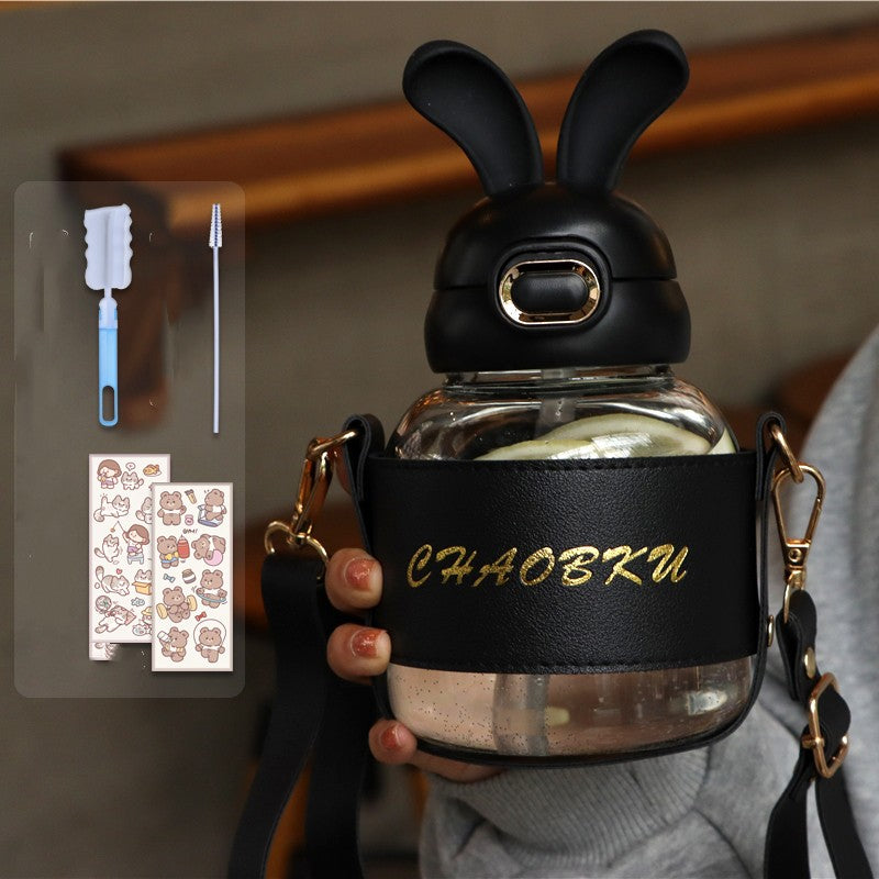 Cute Netflix Bunny Children's Water Cup